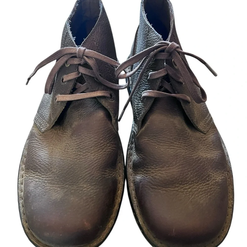 Dr. Martens Sussex Brown Chukka Work Boots Leather Size 12 M Mens Non Slip